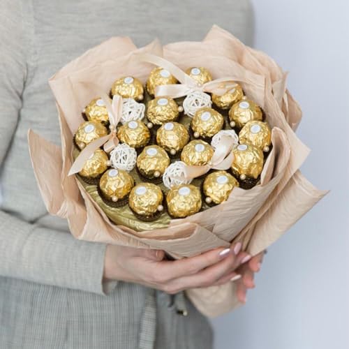 uxcell 100pcs Foil Candy Wrappers, 8 x 8 Inch Chocolate Bar Wrappers, Aluminum Foil Paper for Caramel Candy Packaging Decoration (Light Pink, Orange Peel)