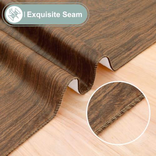 Rectangle Waterproof Vinyl Tablecloth with Flannel Backing