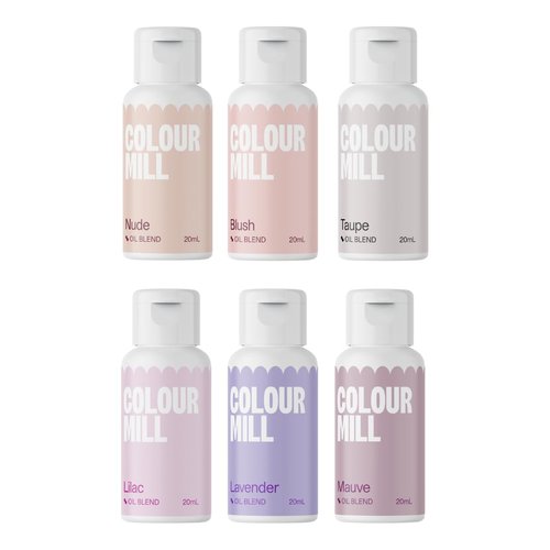 Colour Mill Oil-Based Food Coloring, 20 Milliliters Bridal Pack