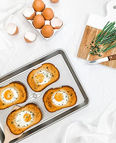 USA Pan 2-Pack Nonstick Quarter Sheet Baking Pans Set of 2