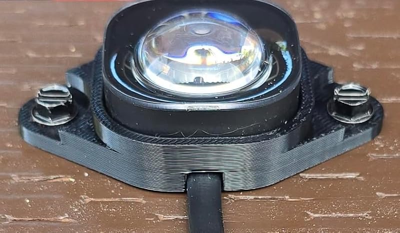 120 Black Mounting Brackets for Govee Outdoor LED Light Installation