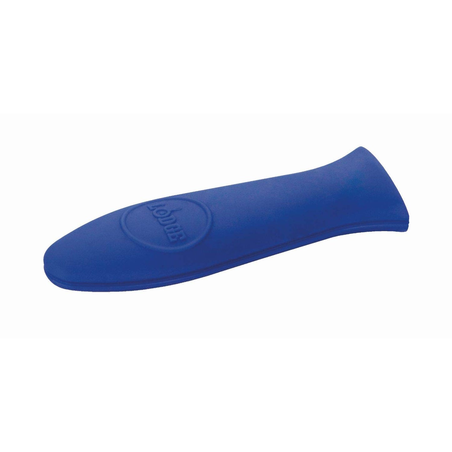 Lodge Silicone Hot Handle Holder - Dishwasher Safe Hot Handle Holder Designed for Lodge Cast Iron Skillets 9 Inches+ w/Keyhole Handle - Reusable Heat Protection Up to 500° - Blue