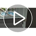 Motorized No-Drill Smart Window Blinds with Remote - White 34x72