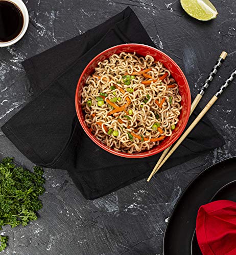 KooK Ramen Bowl, Japanese Bowls, Noodle Large Soup Ceramic, Capacity,