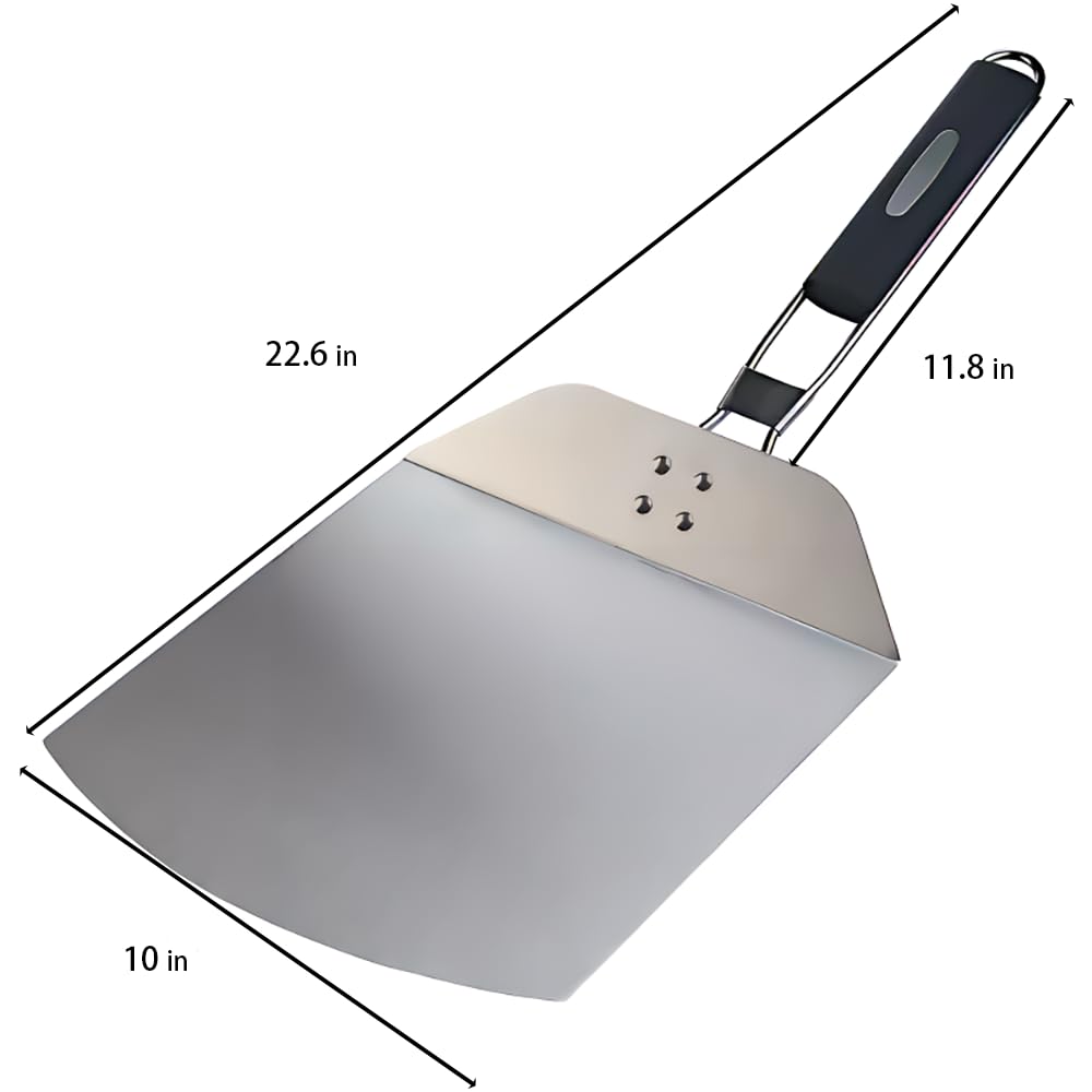 IQHLXN Pizza Peels,pizza peels metal,pizza steel for oven，pizza paddle。Essential Kitchen Tools for Making Perfect Pizza Crust, pizza peel.