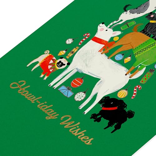 American Greetings Merry Christmas Card from the Dog (Furry Christmas)