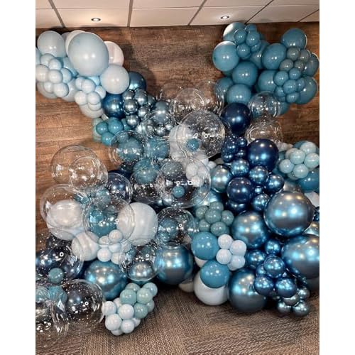 15PCS 20 Inch Bobo Balloons, Clear Balloons for Stuffing Bubble Baloons Helium Style Large Transparent Balloon for Birthdays Anniversary Weddings Baby Showers Christmas Party Decorations