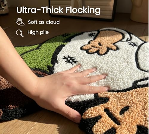 Peter Griffin Cartoon Rug - Funny 3D Character Carpet for Bedroom & Living Room - 32x20 Inches