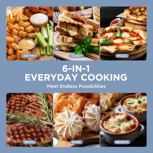 Midea Neo 12.7 Quarts Stainless Steel Air Fryer Toaster Oven Combo