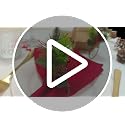 Getfitsoo Christmas Pinecone Napkin Rings Set of 12 with Berry Leaves - Rustic Holiday Table Decor