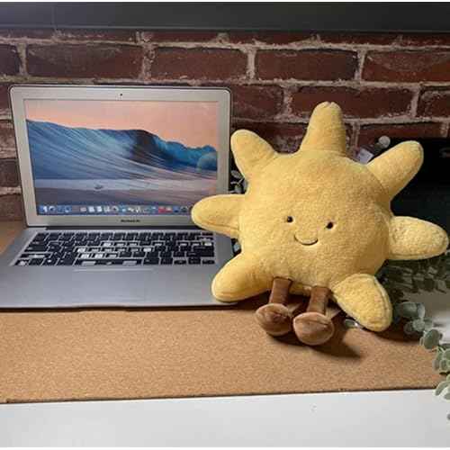 JOSON Sun Shaped Plush Toys, Soft Bedside Sofa Pillows, Used for Home Decoration as Birthday Gifts for Children and Girls (Sun)