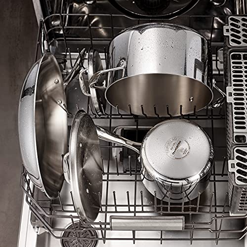 Tramontina 10-Inch Tri-Ply Clad Stainless Steel Frying Pan - Signature Model