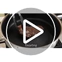 Large 6-Quart Non-Stick Frying Pan with Lid - 12 Inch, Black, Detachable Handle