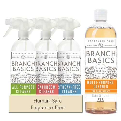 Branch Basics Surface Cleaning Kit 33.8oz Concentrate with Refillable Bottles - Variant 33.8oz Concentrate