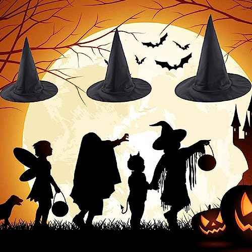 Halloween Witch Hat for Women Cap Costume Accessory Witch Decoration Halloween Christmas Party