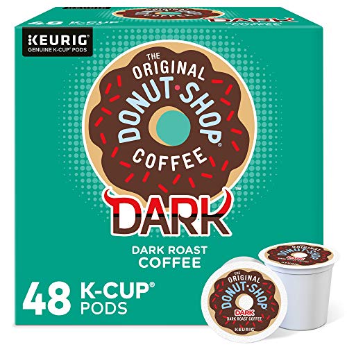 Dark Roast Coffee Pods - 48 Count, Compatible with Keurig K-Cup