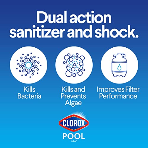 Pool & Spa Chlorine Granules - All-in-One XtraBlue, Kills Bacteria & Algae, 6 Pounds