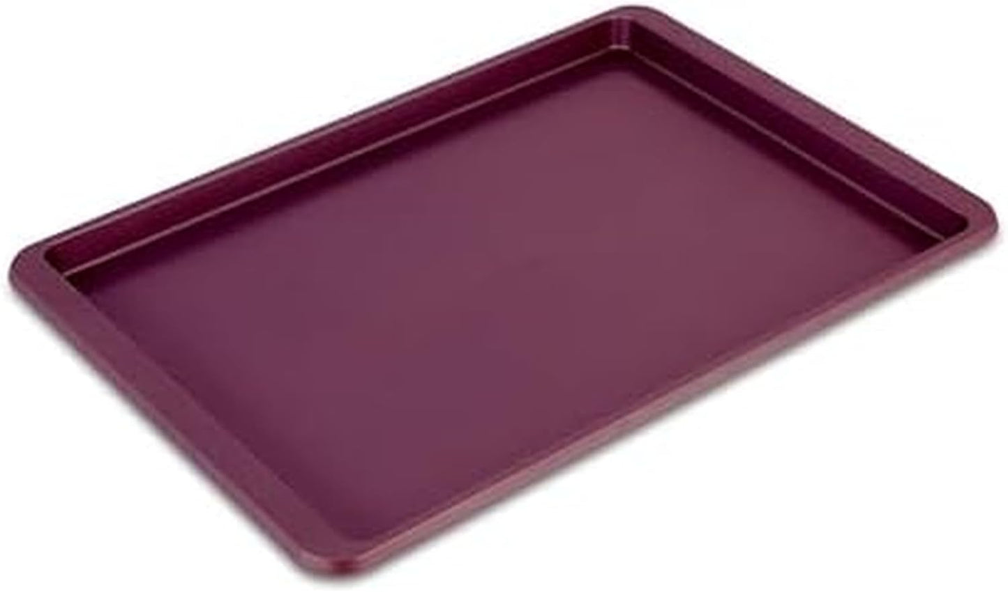 KitchenAid Nonstick Baking Sheet - 13x18in Aluminized Steel | Durable Beetroot Color