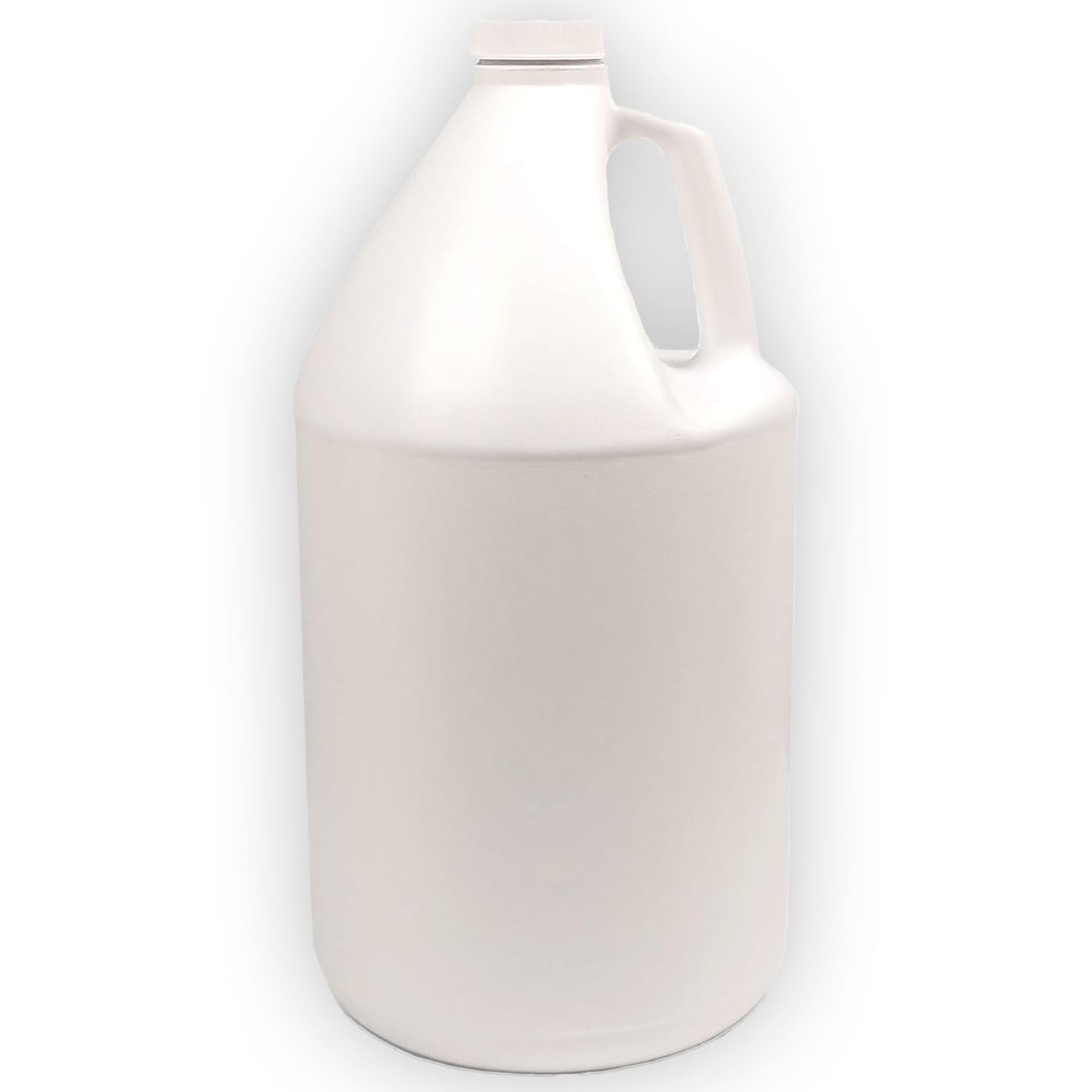 1 Gallon Plastic Jug with Cap – BPA-Free HDPE Bottle for Water, Cleaning Solutions, Fertilizer, Soap and Detergent – Reusable Empty Gallon Container with Handle and Leakproof Lid