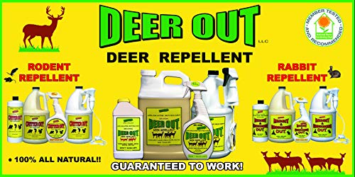 Deer Out 32oz Concentrate Deer Repellent - Natural, Rainproof, Pet Safe