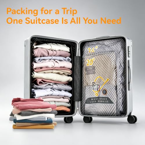 Wireless Rechargeable Vacuum Packing Bags Set - 10 Pack with Travel Size Compression Storage for Luggage & Home Organization - Variation of 10 Combo Set