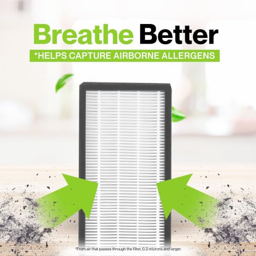 Durabasics Replacement Air Filters for Alen T500 Tower Air Purifier - Pack of 2