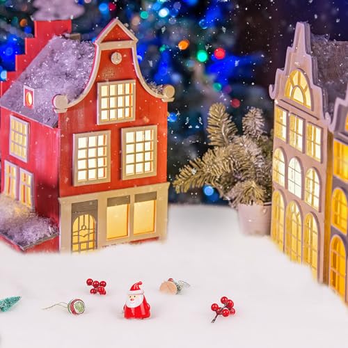 Artificial Snow Blanket 3 x 8 ft for Christmas Village & Table Runners