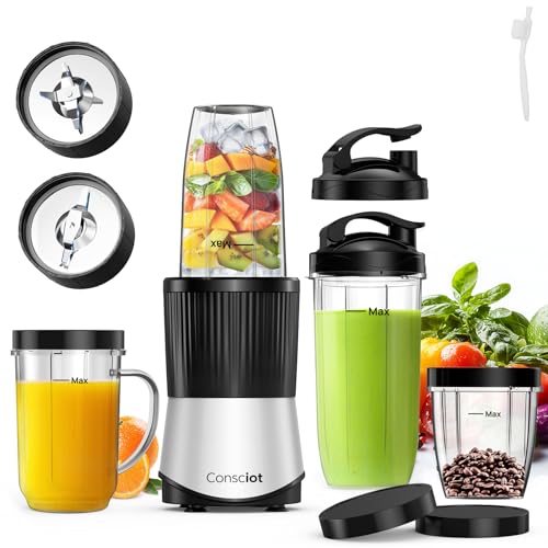 16-Piece Blender & Grinder Set for Kitchen & Personal Use - Consciot