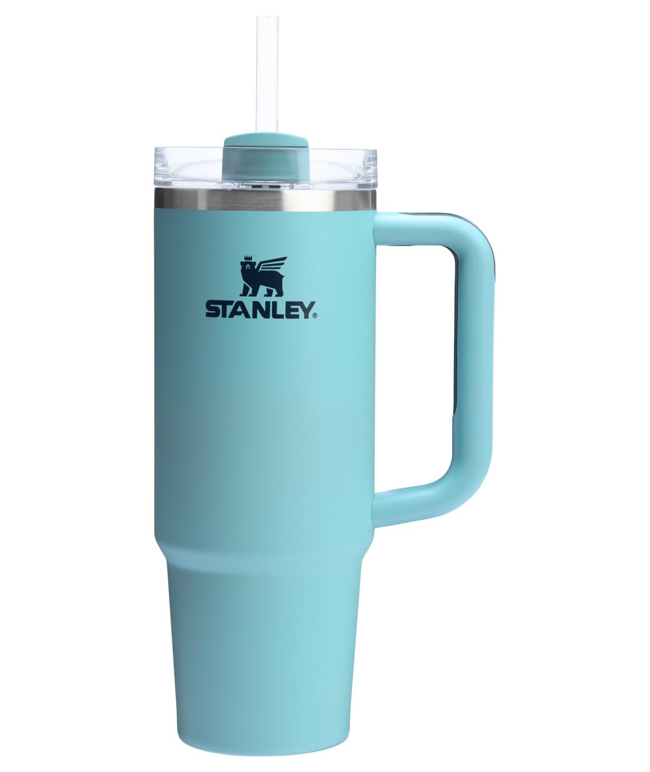 STANLEY Quencher H2.0 Tumbler with Straw 40 oz | Flowstate 3-Position Lid | Cup Holder Compatible for Travel | Insulated Stainless Steel Cup | BPA-Free | Pink Dusk