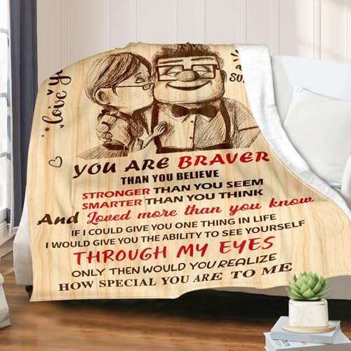 To My Wife Blanket - Anniversary Romantic Gift for Women 60x80