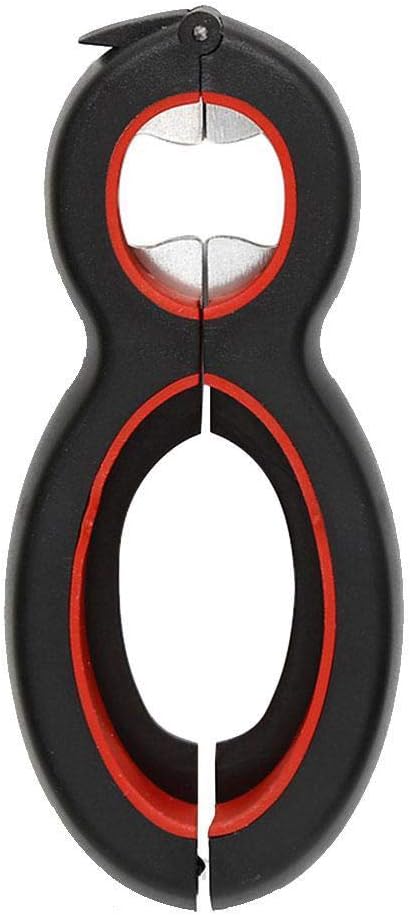 Medsuo Jar Opener - 6-in-1 Multi-Function Manual Bottle Opener for Seniors & Arthritis Relief - Portable Non-Slip Design