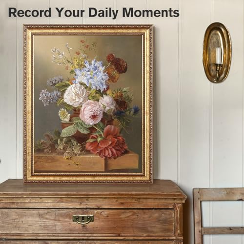 Antique Gold 16x20 Vintage Picture Frame with Mat - 2 Pack