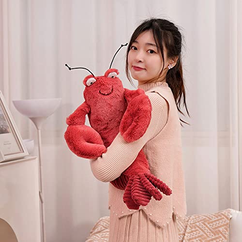17" Lobster Plush Toy-Plush Pillow Stuffed Sea Animal Lobster PillowCushion -Stuffed Animal Toy Pillow for Home Decoration Gifts