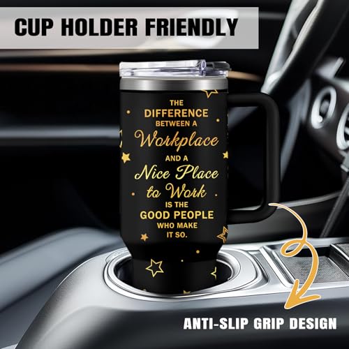 Retirement Gifts for Women Workplace 30 Oz Stainless Steel Tumbler - Mom Sister Best Friend