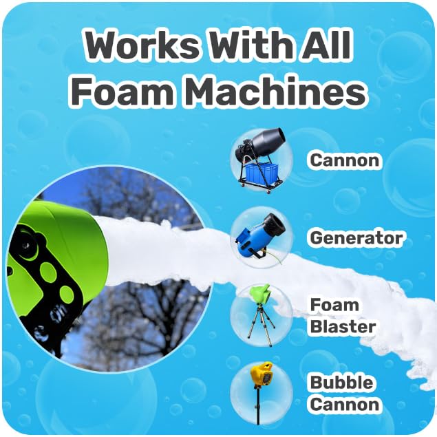 Foam Powder Pack for Foam Machines - 13 Ounce (Pack of 1) - Up to 110 Gallons