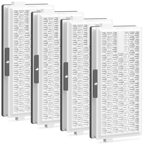 4 Pack HEPA Replacement Filters for Miele Vacuum S4 S5 S6 S8 S8000 S8999 S6000 S6999 S5000 S5999 S4000 S4999 C2 C3