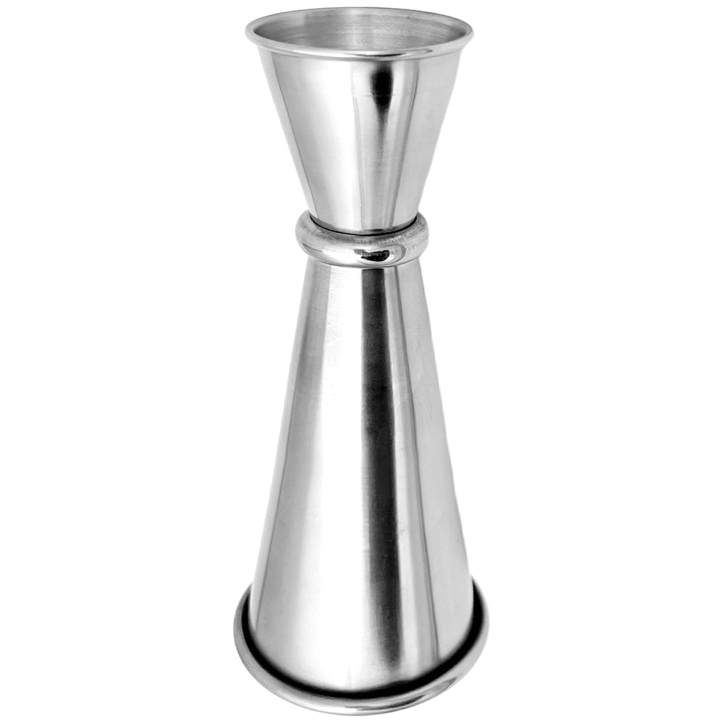 Premium Japanese Style Double Jigger for Bartending – 1 oz / 2 oz Stainless Steel Cocktail Jigger with Internal Measurements – 304 Food-Grade Steel, Bar Tool for Home or Professional Use