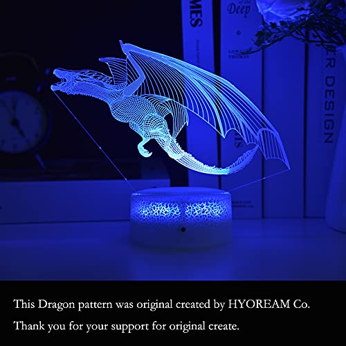 Dragon LED Lighting Kids Night Light,16 Colors with Remote Control Dragon Toy for Kids as a Birthday Gifts Christmas Gift for Boys and Girls