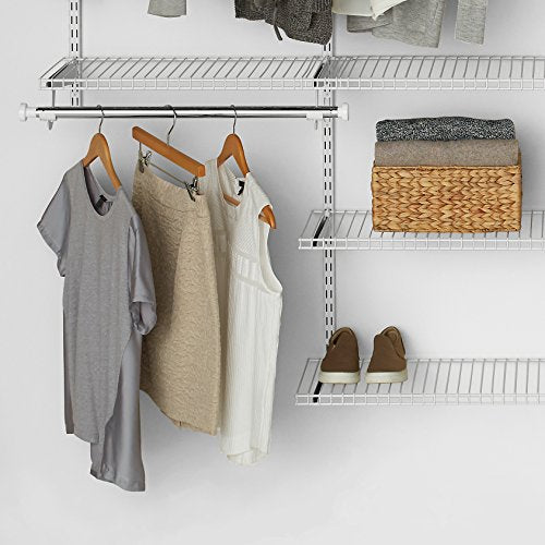 Wire Shelf for Rubbermaid Configurations Closet Shelving Kit - Set of 2