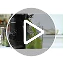 TUUMIIST Black Cold Press Juicer with Extra Large 5.8" Feed Chute, High Juice Yield