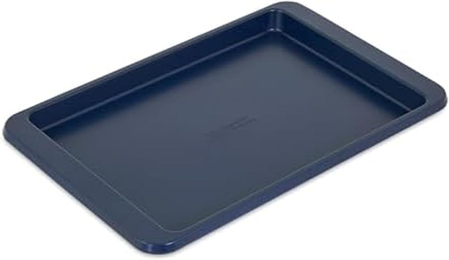 KitchenAid Nonstick Aluminized Steel Baking Sheet - 9x13in, Ink Blue for Perfect Baking Results