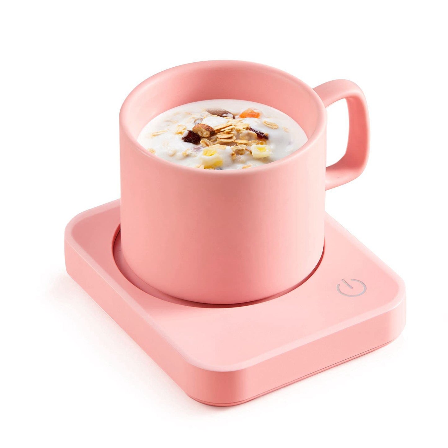 VOBAGA Coffee Mug Warmer for Desk with Auto Shut Off & 3-Temp Settings, Coffee Cup Warmer Galentines Day Gift Home Office Accessory, Perfect for Coffee, Tea, Milk (No Mug)
