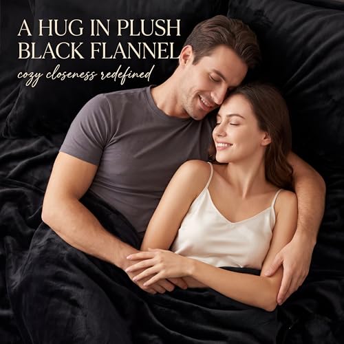 King Size Waterproof Bed Blanket 82x82 Inches - Reversible Flannel & Leakproof Protection
