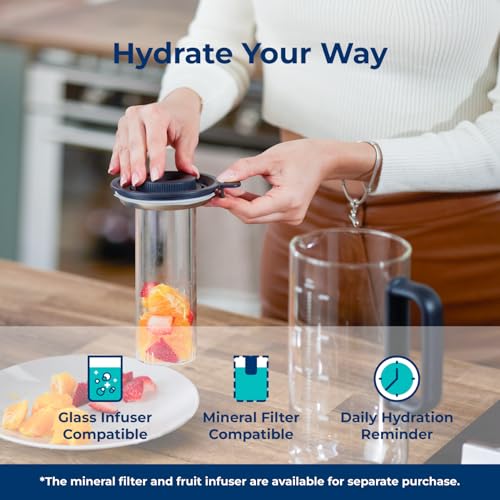 Bluevua Reverse Osmosis RO100ROPOT-Lite Replacement Carafe for Water Filtration System