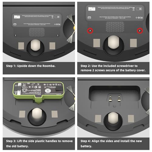 iRobot Roomba Battery Replacement 14.4V 5200mAh Li-ion for 600 800 900 Series