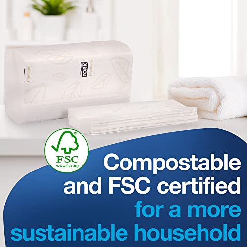 Multifold Paper Hand Towels - Soft, Absorbent, 16 Packs of 135 Towels