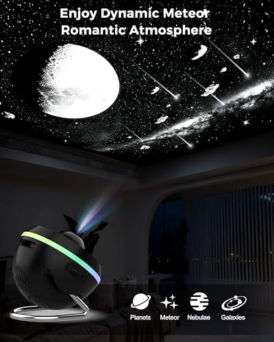 FLEWKEN Galaxy Projector 13-in-1 Star & Solar System Night Light for Bedroom