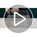 Clear Acrylic Purse Organizer Display Case 5 Pack - Large Storage for Bags