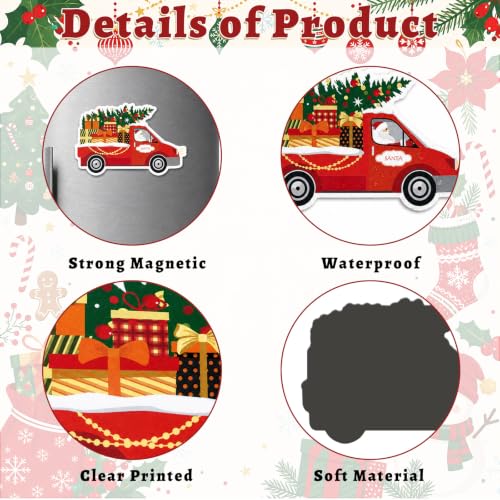 Merry Christmas 16 Pcs Cruise Ship Door Magnets Decorations Magnetic - Holiday Cruise Door Decor