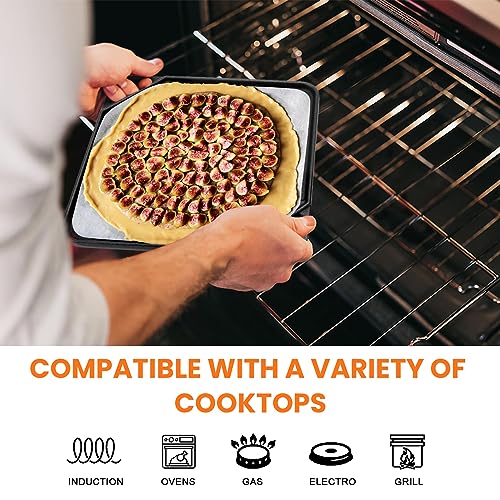 GGC 10x10 Reversible Cast Iron Grill & Griddle for Single Burner Stove